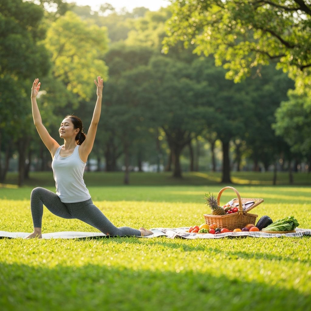 Balanserad livsstil och wellness