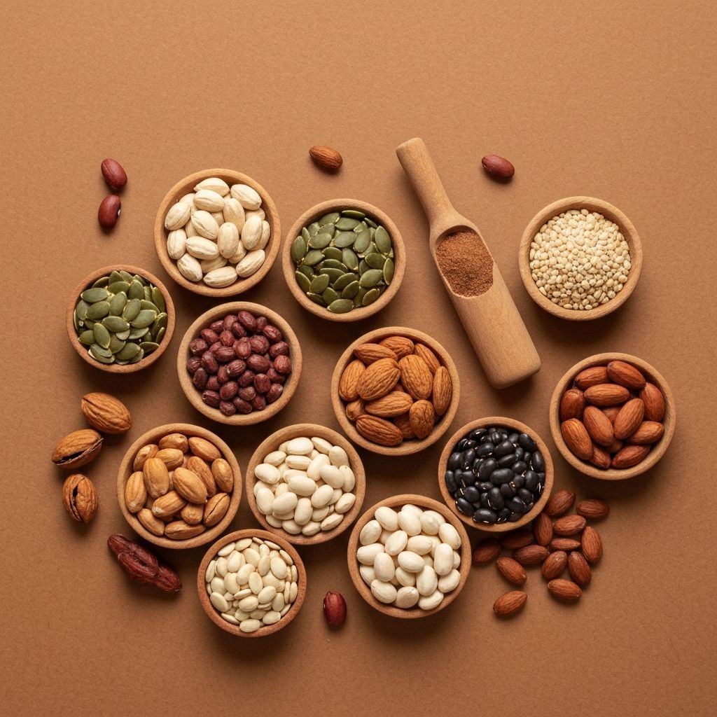 Mineralrika livsmedel och nötter