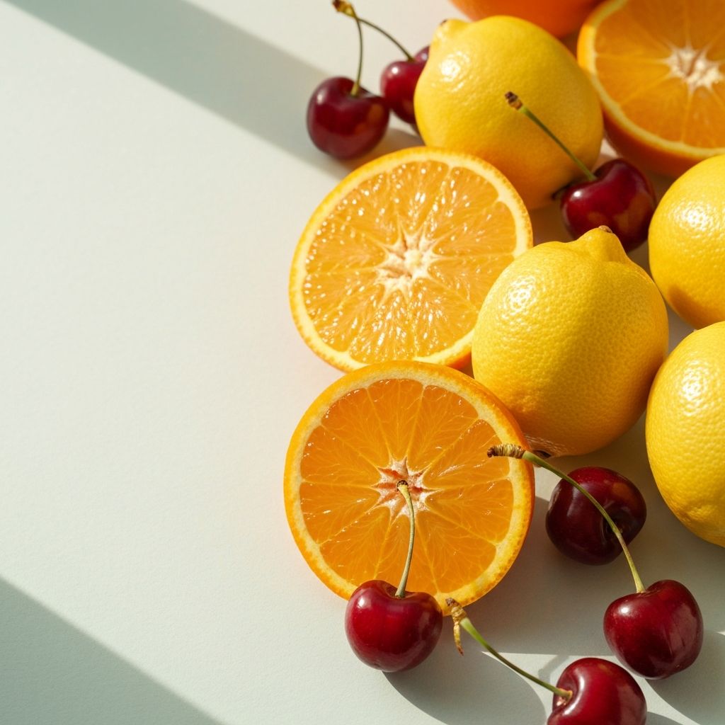 Vitamin C - citrusfrukter och bär