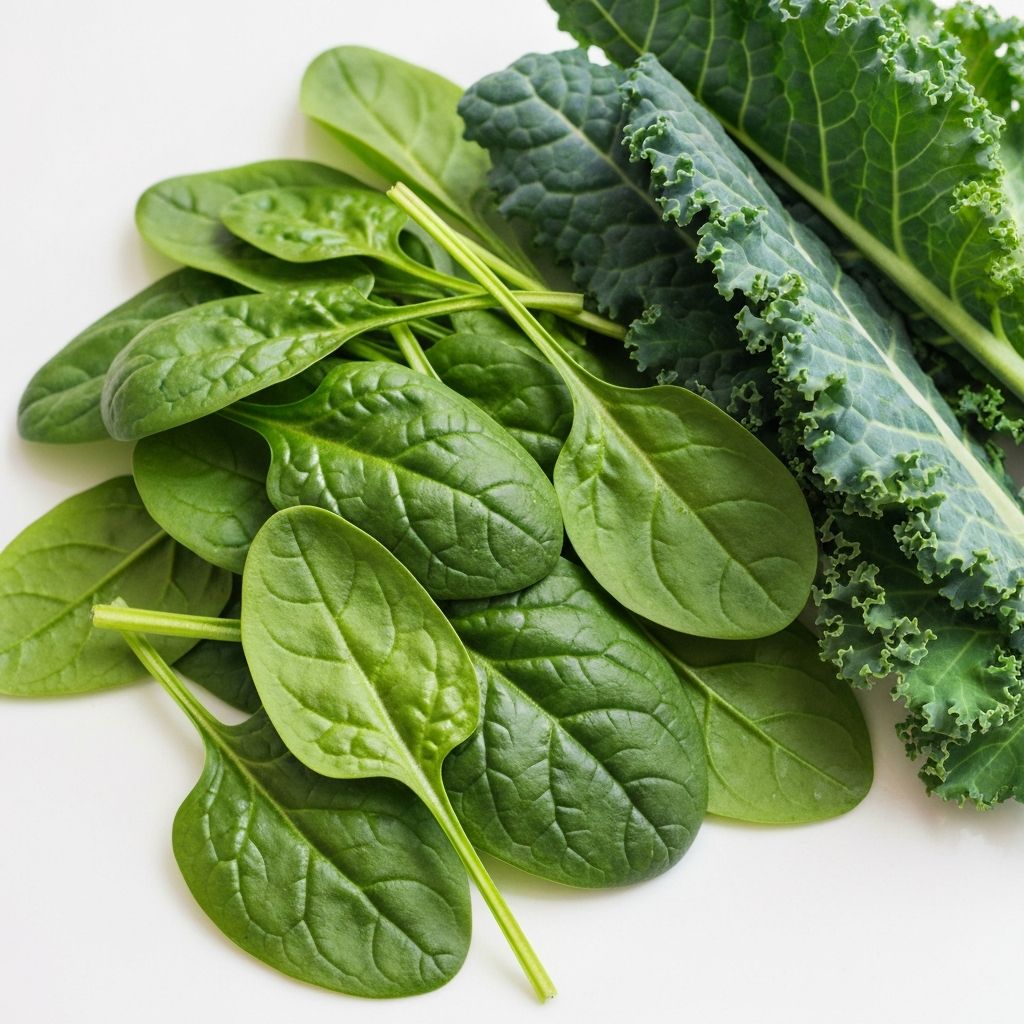 Vitamin K - gröna löv och grönsaker